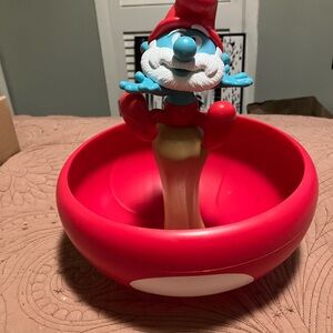 Limited Edition Papa Smurf Mushroom Popcorn Bucket